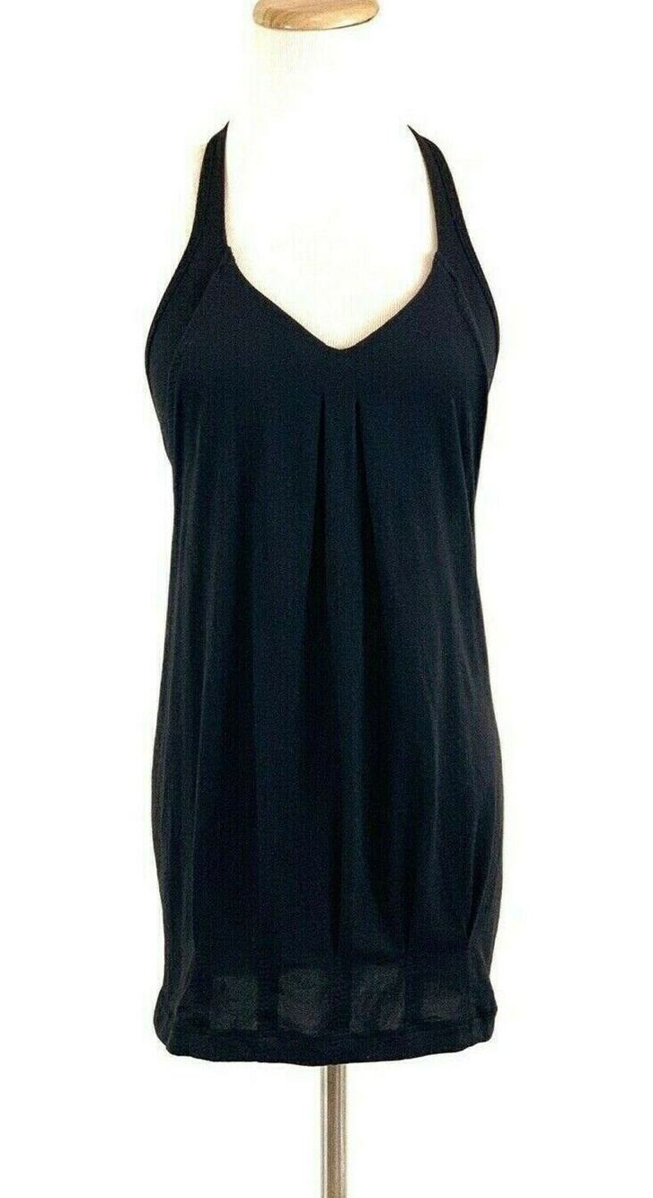 Lululemon Black Racerback Built in Bra Tank Top XS